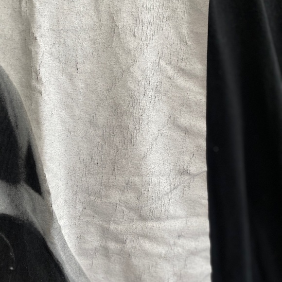 STar wars darth Vader tee xl black white in EUC - Picture 6 of 7